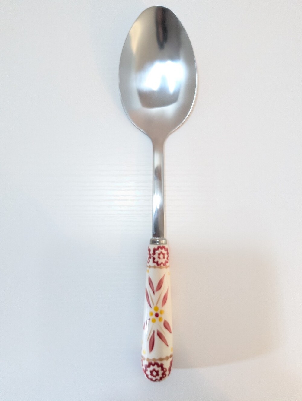 Temp-Tations by Tara Old World Cranberry Handled Serving Spoon Utensil NWOT